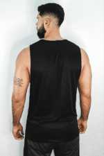 Regata Machão Dry Fit Preta Field Co. - Imagem 3