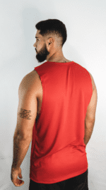 Regata Machão Dry Fit Vermelha Field Co. - Imagem 2