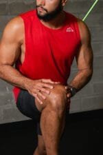 Regata Machão Dry Fit Vermelha Mountain - Imagem 3