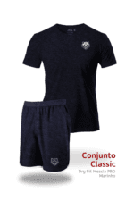 Conjunto Classic (Camiseta e Bermuda) Mescla Urso