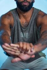 Regata Nadador Mescla Dry Fit Field Co. Cinza - Imagem 4