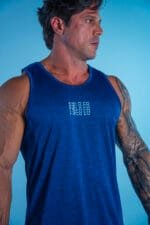 Regata Nadador Mescla Dry Fit Field Co. Marinho