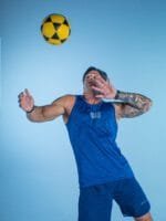 Regata Nadador Mescla Dry Fit Field Co. Marinho - Imagem 3