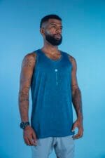 Regata Nadador Mescla Dry Urso Azul Royal