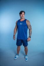 Regata Nadador Mescla Dry Fit Field Co. Marinho - Imagem 6