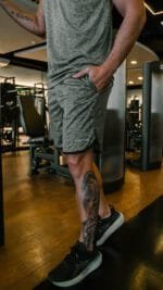 Bermuda em Dry Fit Mescla Field Co. Cinza - Imagem 4