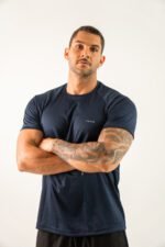 Camiseta Dry Basic Breeze Marinho - Imagem 7