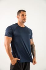 Camiseta Dry Basic Breeze Marinho - Imagem 3