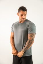 Camiseta Dry Basic Breeze Grafite - Imagem 2