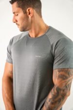 Camiseta Dry Basic Breeze Grafite - Imagem 7