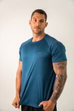 Camiseta Dry Basic Breeze Azul - Imagem 3