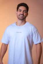 Camiseta Oversized 100% Algodão Field Co. Branca