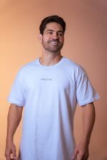 Camiseta Oversized 100% Algodão Field Co. Branca - Imagem 2