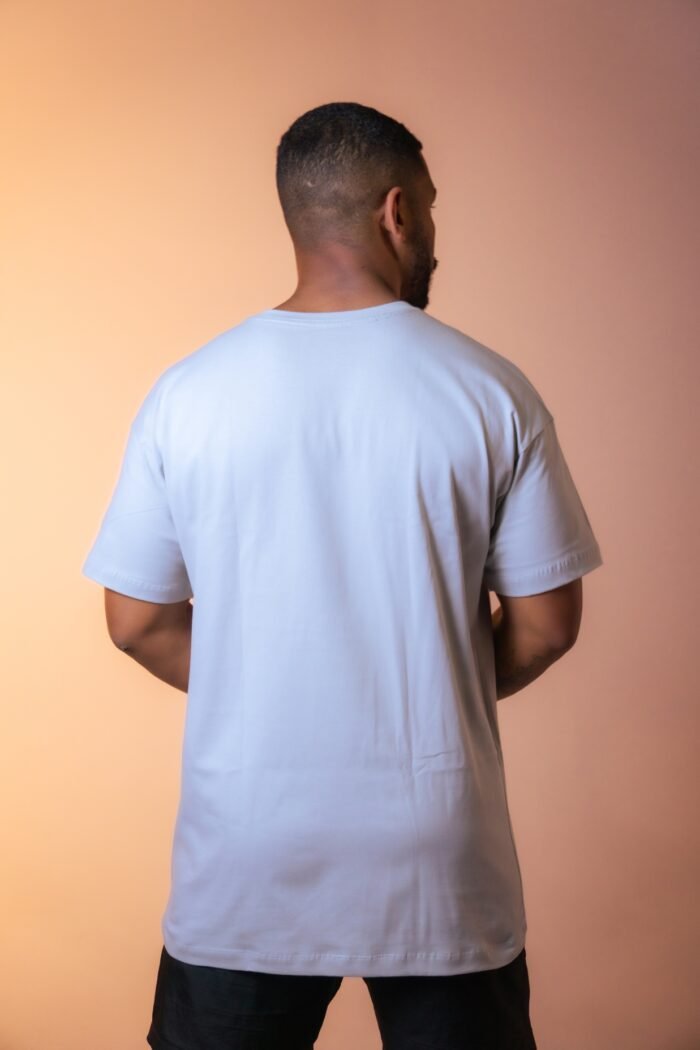 Camiseta Oversized 100% Algodão Field Co. Cinza - Imagem 4