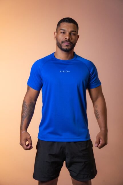 Camiseta Quantum Basic - Azul