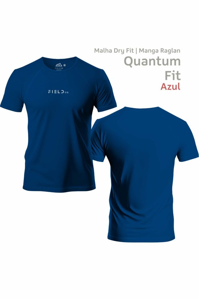 Camiseta Quantum Fit - High Performance Azul - Imagem 1