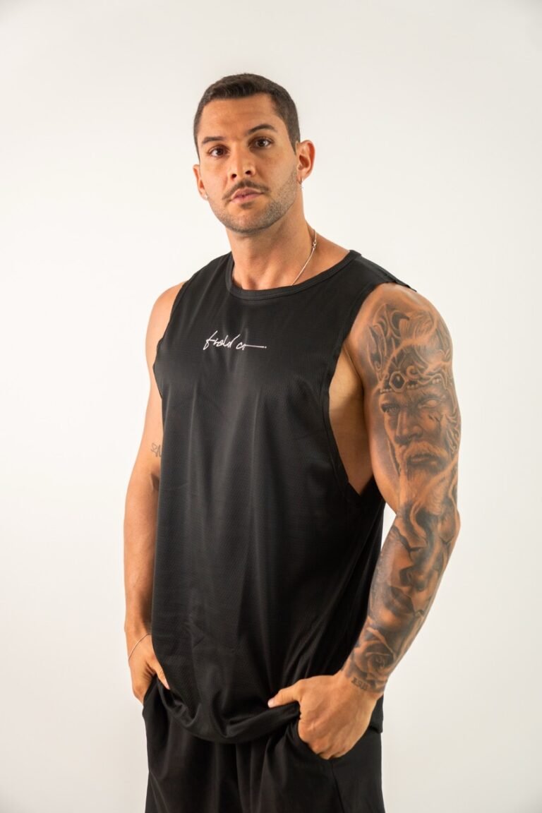 Regata Machão Titan - Preta