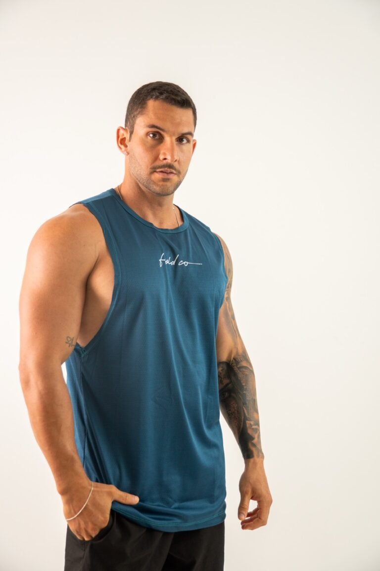 Regata Machão Titan - Azul