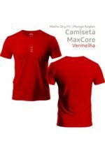 Camiseta MaxCore - Vermelha