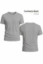 Camiseta Basic – Linha Premium - Cinza