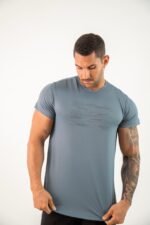 CAMISETA POLIAMIDA LINE – GRAFITE