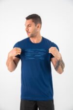 CAMISETA POLIAMIDA LINE – AZUL MARINHO