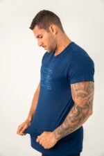 CAMISETA POLIAMIDA LINE – AZUL MARINHO - Imagem 5