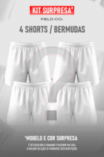 Kit 4 Short Surpresa Field Co.
