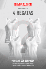 Kit 4 Regatas Surpresa Field Co.