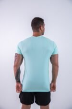 CAMISETA POLIAMIDA LINEA - VERDE CLARO - Imagem 4