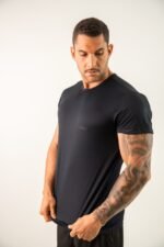 CAMISETA POLIAMIDA LINEA - PRETA