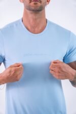 CAMISETA POLIAMIDA POLITECH - AZUL CLARO - Imagem 2