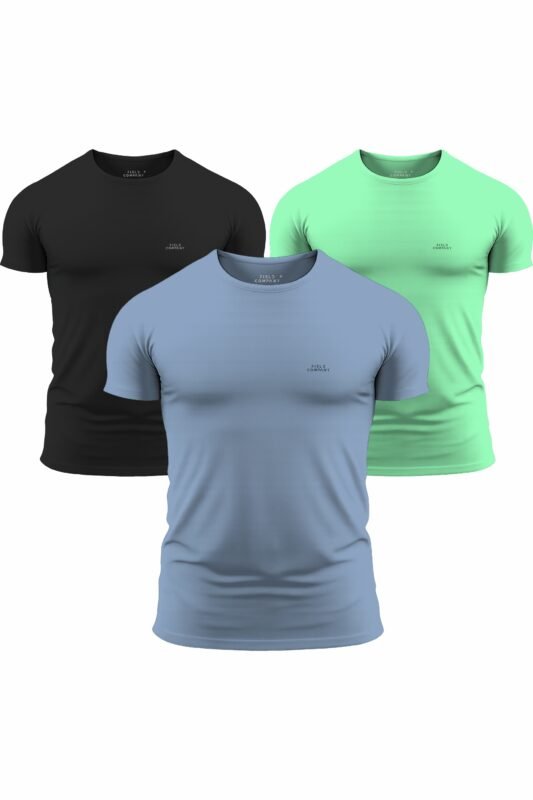 Kit Camisetas Poliamida Linea – Field Co. (3 peças)