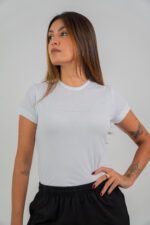 BLUSA SIGNATURE MOTION – BRANCA